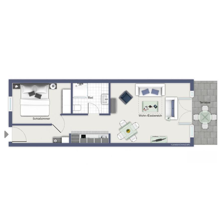 Meeresblick Wohnung 020 Кюлунгсборн Екстер'єр фото
